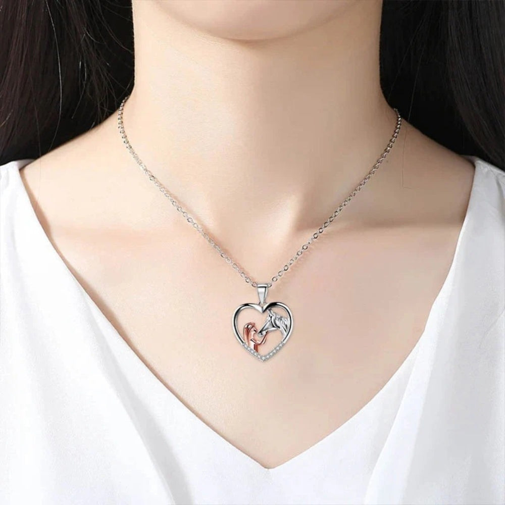Maëlle™ | Collier Cœur Cheval