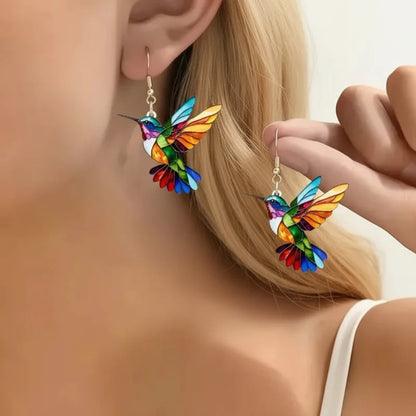 Louna™ | Boucles Colibri Coloré
