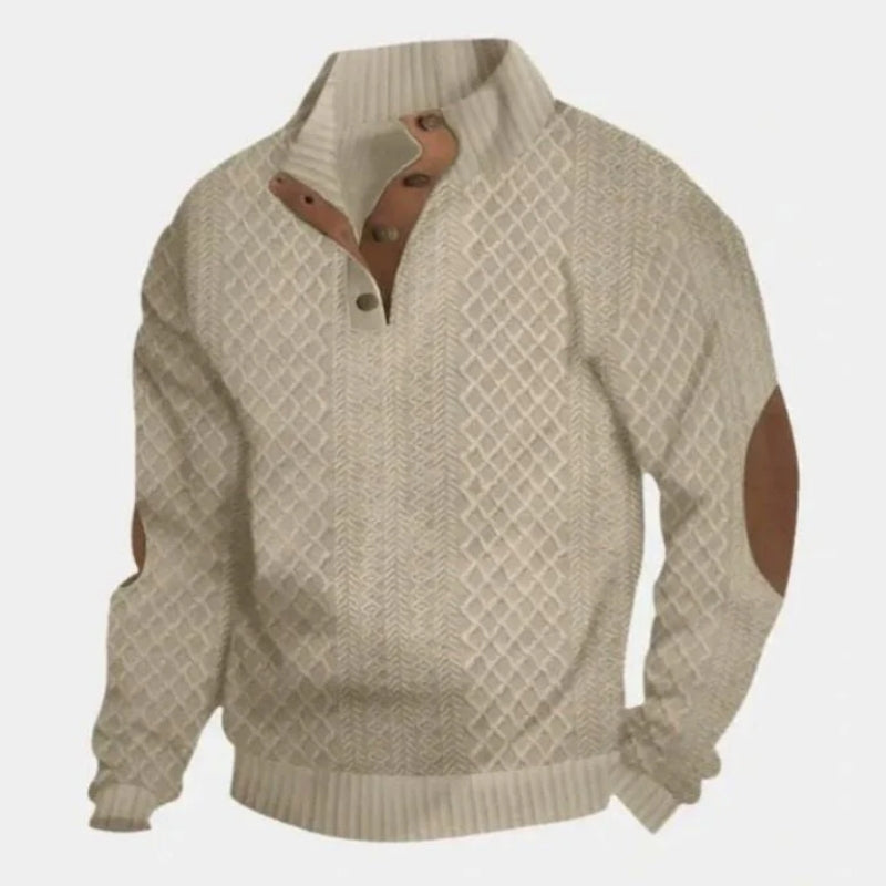 Hugo | Pull Classique à Col Montant