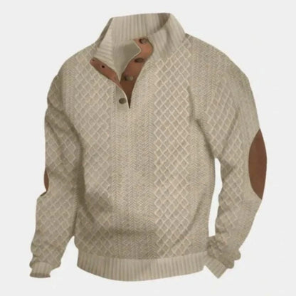 Hugo | Pull Classique à Col Montant