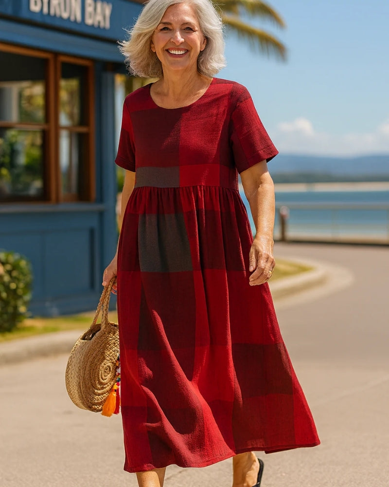 Inès | Robe Fluide Élégante