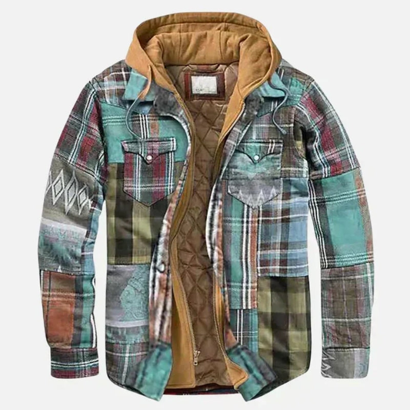 Gabriel | Veste Vintage à Motif Carreaux