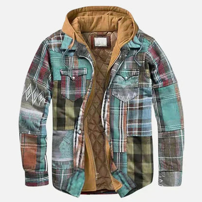 Gabriel | Veste Vintage à Motif Carreaux