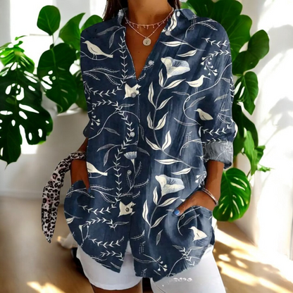Pauline | Chemise Élégante à Boutons