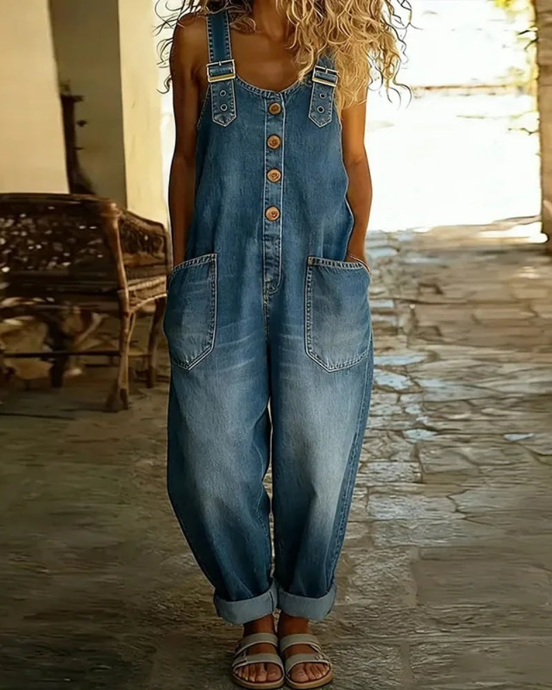 Tyraxe™ | Denim Combinaison Tenue Calme Quotidienne