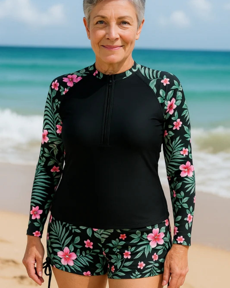 Sophie | Ensemble Bain Protection UV Élégant
