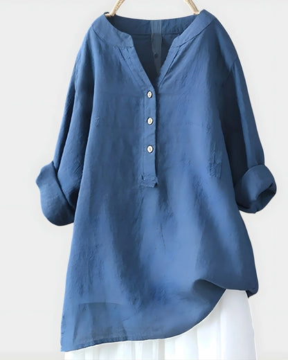 Audrey | Blouse Élégante à Col en V