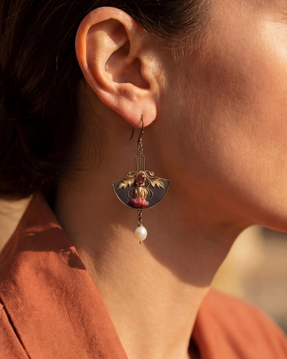 Noémie™ | Boucles d’Oreilles Valorise Charme Visage