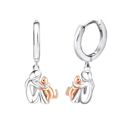 Élodie™ | Boucles Chat Bicolores
