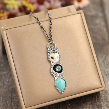 Éloane™ | Collier Chouette Vertical