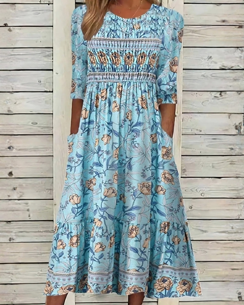 Chloé | Robe Florale Élégante