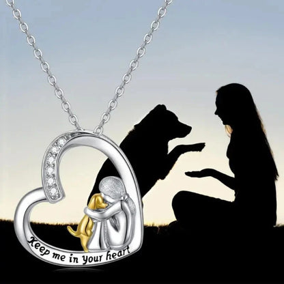 Émilie™ | Collier Chien Étreinte