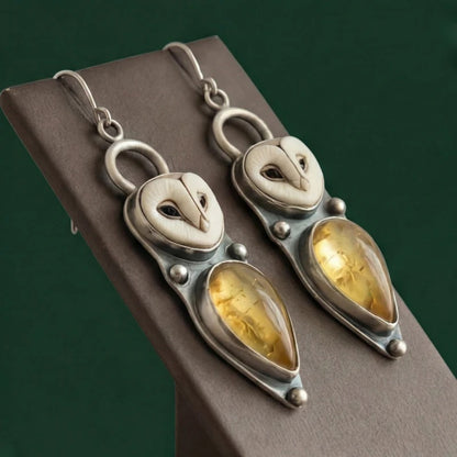 Aurore™ | Boucles Chouette Goutte