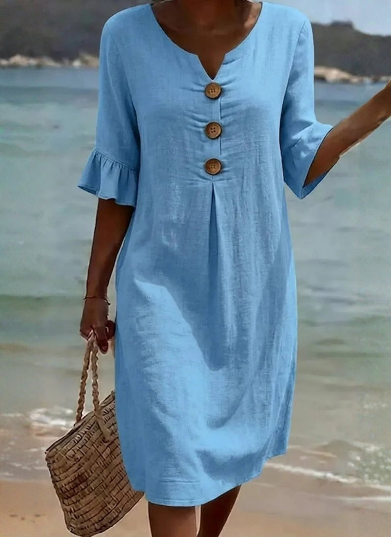 Jeanne | Robe Décontractée Fluide