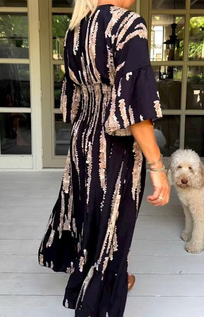 Maëlle™ | Robe Motif Vertical