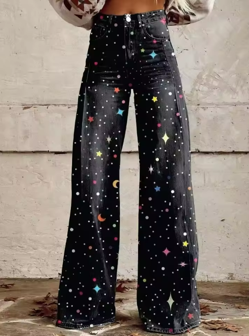 Sybille™ | Pantalon Bohème Vintage