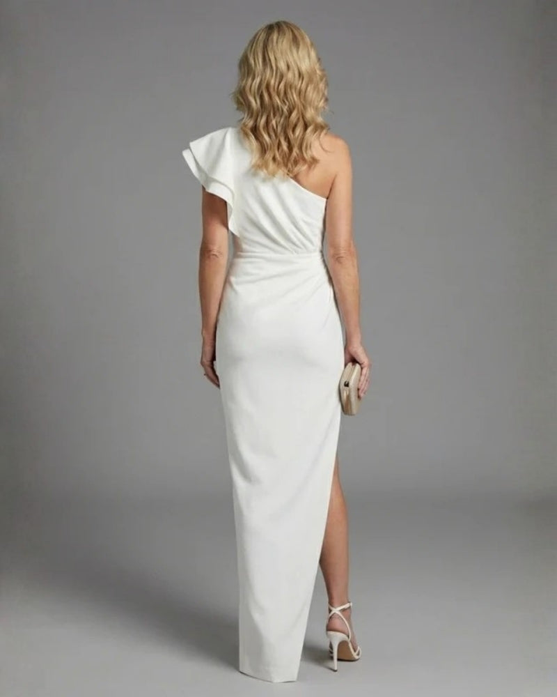 Lumérya™ | Robe de Soirée Présence Lumineuse