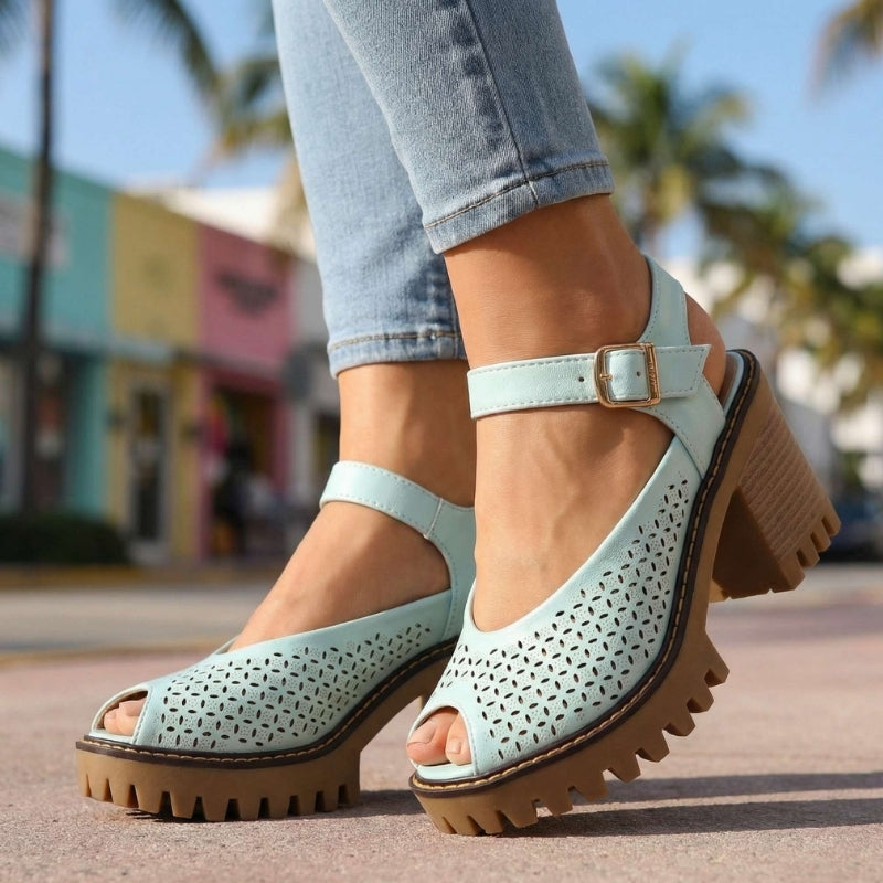 Camille | Sandales à Talons Élégantes