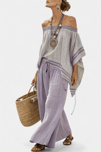 Odette™ | Ensemble Haut Pantalon Sortir Sans Effort