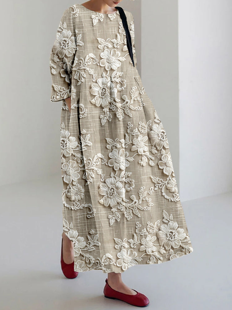 Delphine™ | Robe longue fluide