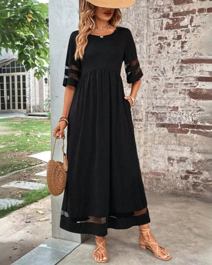 Nora | Robe Midi Élégante