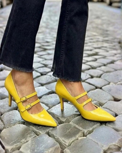 Lucienne™ | Talons Double Brides