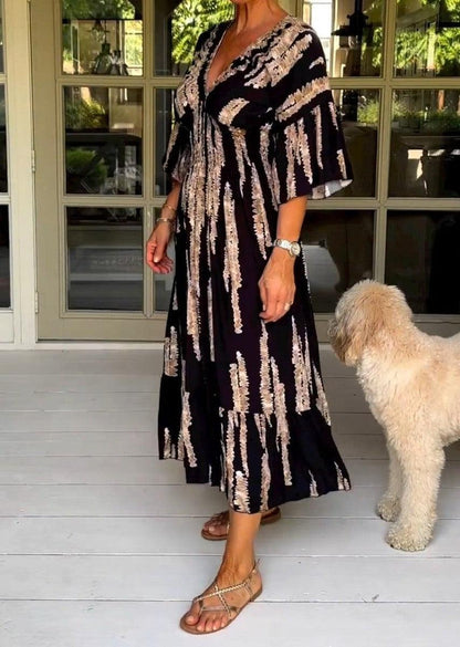 Maëlle™ | Robe Motif Vertical