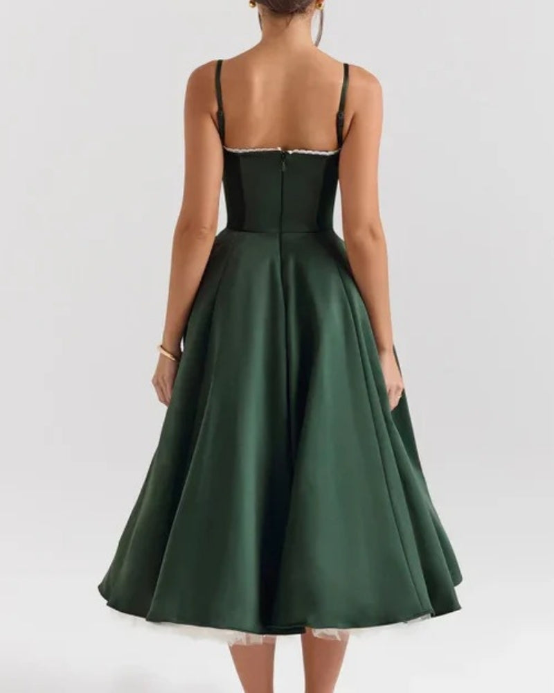 Camélia™ | Robe Taille Marquée
