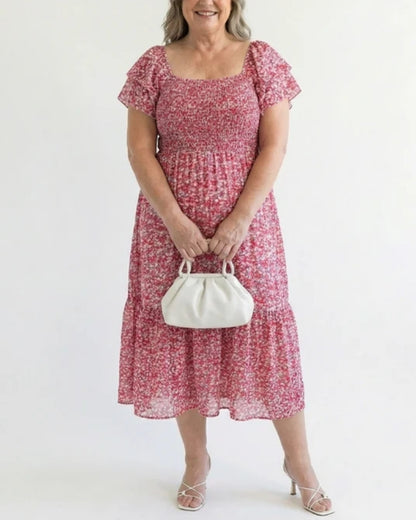 Émilie™ | Robe Été Épaules Dégagées Confort