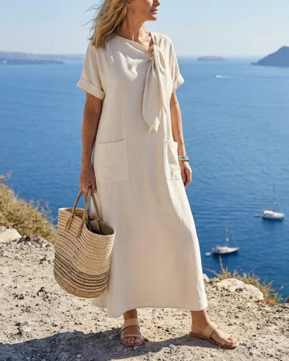 Maéria™ | Robe Santorini Mouvement Souple Naturel