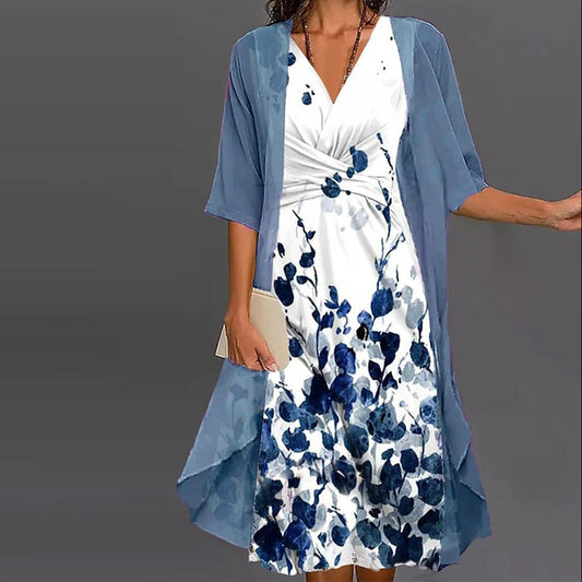 Maréline™ | Robe V Fleurie