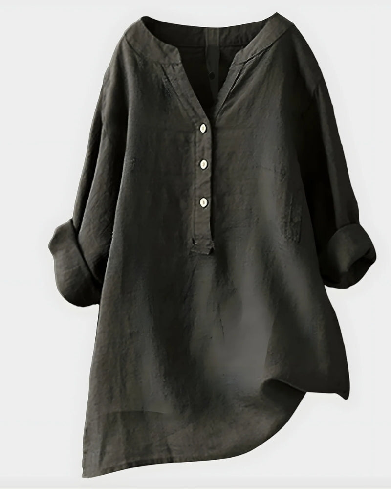 Audrey | Blouse Élégante à Col en V