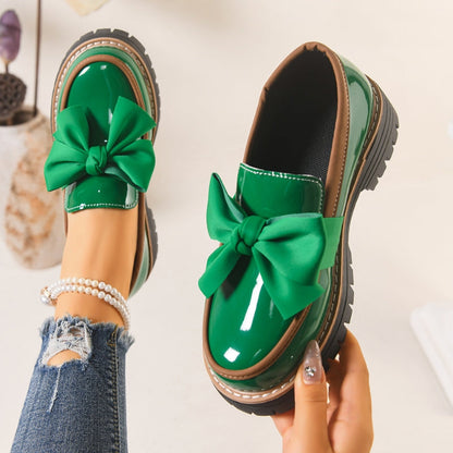 Audrey | Mocassins Élégants à Nœud