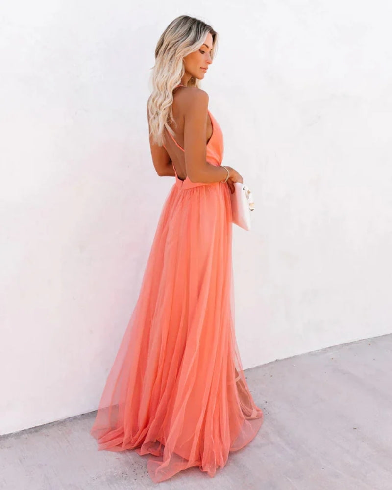 Célia | Robe Longue Élégante Femme
