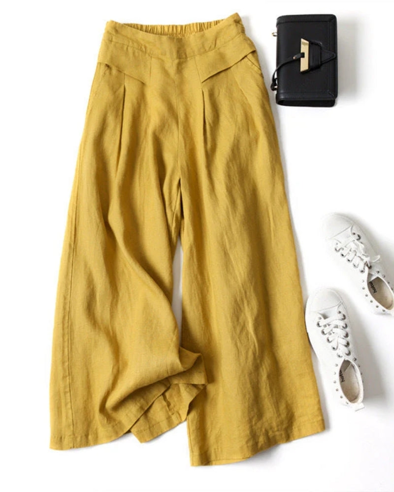 Camille | Pantalon Élégant Fluide