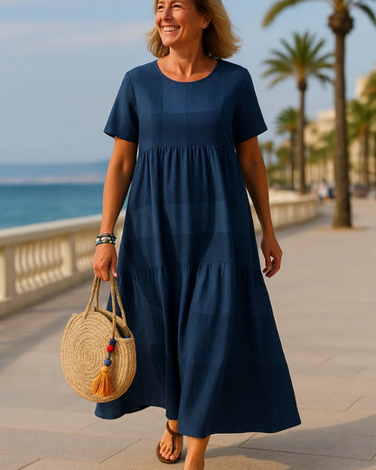 Inès | Robe Fluide Élégante
