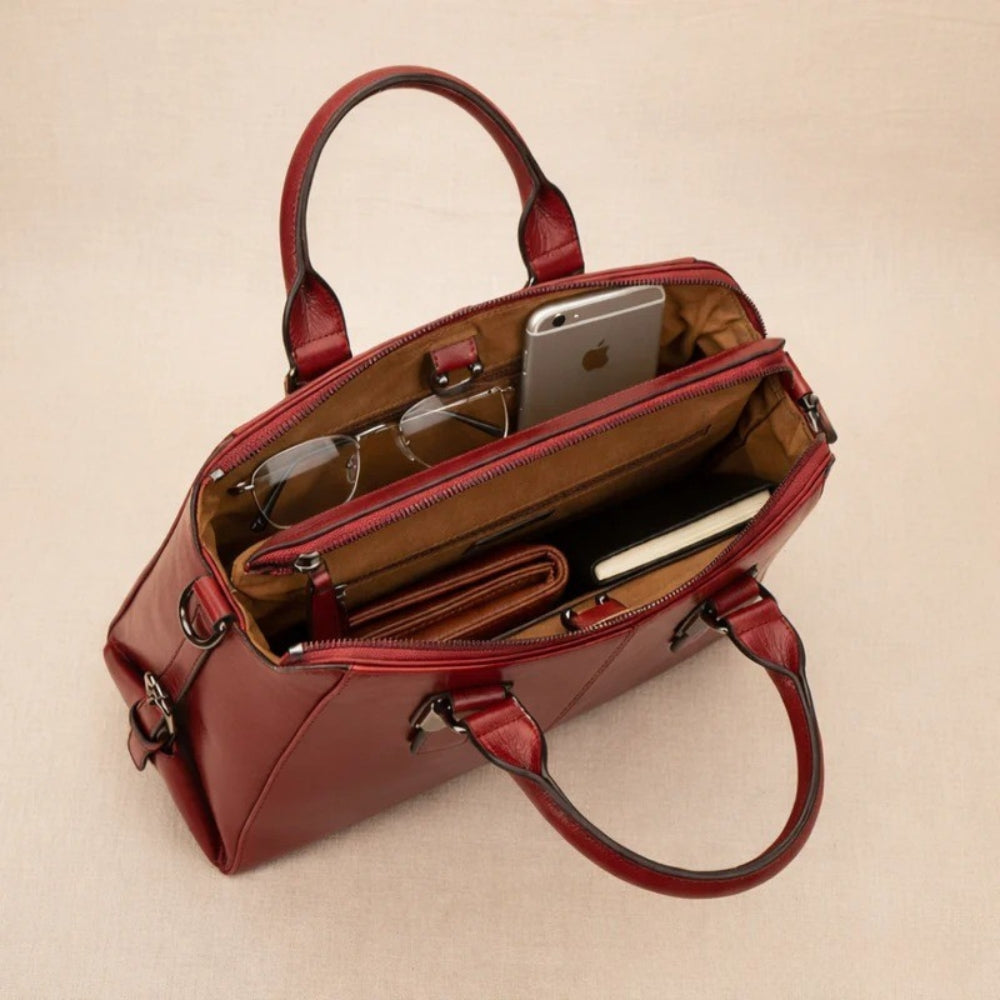 Valérie™ | Sac en Cuir Structuré