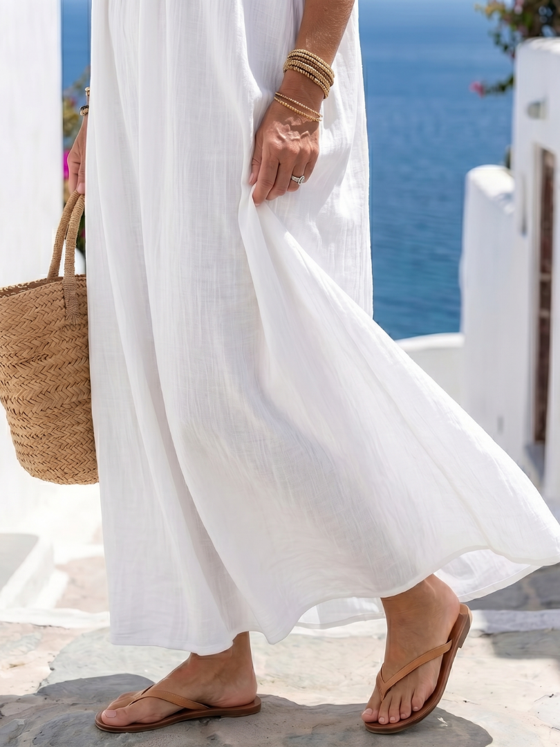 Mélanie | Robe Maxi Fluide