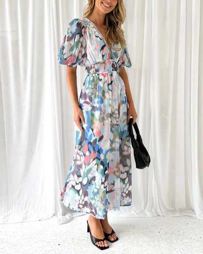 Sophie | Robe Florale Féminine