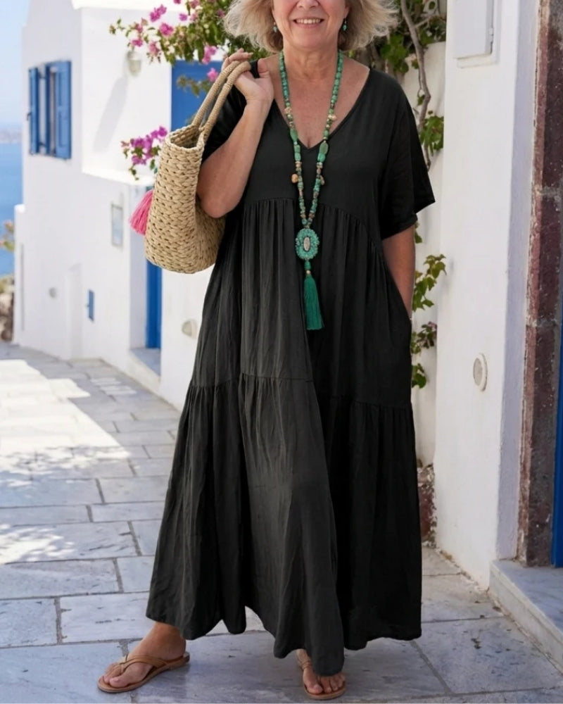 Evania™ | Robe Santorini Sérénité Naturelle