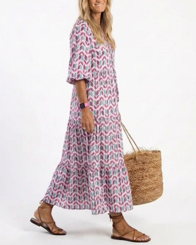 Juliette™ | Robe Été Enfilage Facile Fluide
