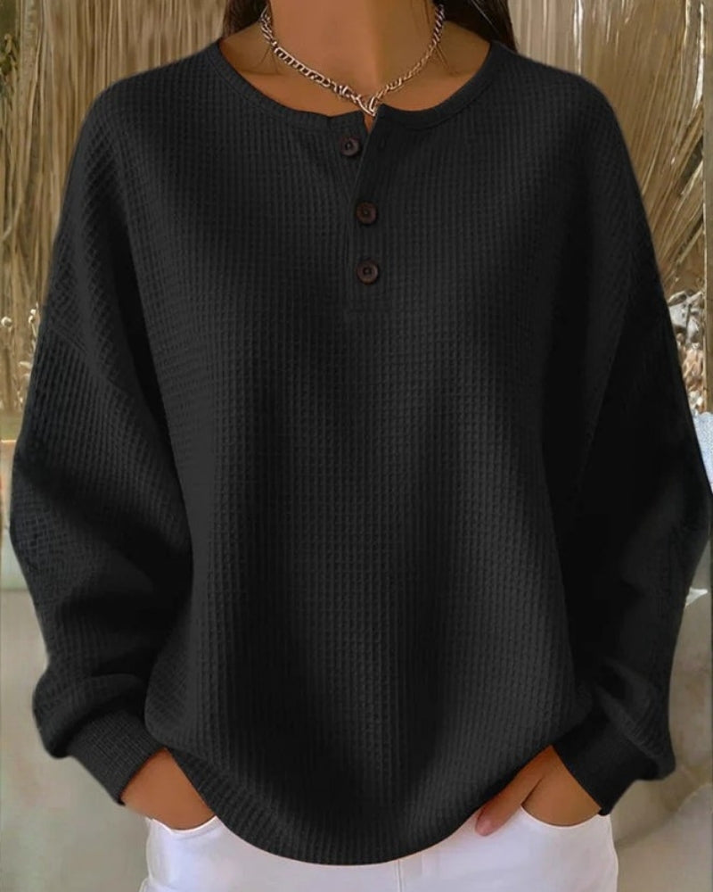 Sophie | Pull Structuré Style Henley