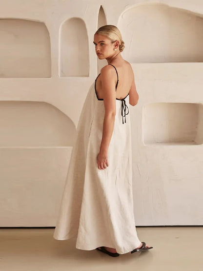 Armelle™ | Robe longue épurée