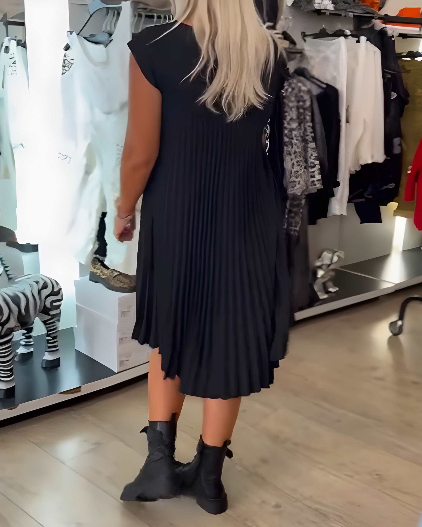 Capucine™ | Robe Plissé Devant