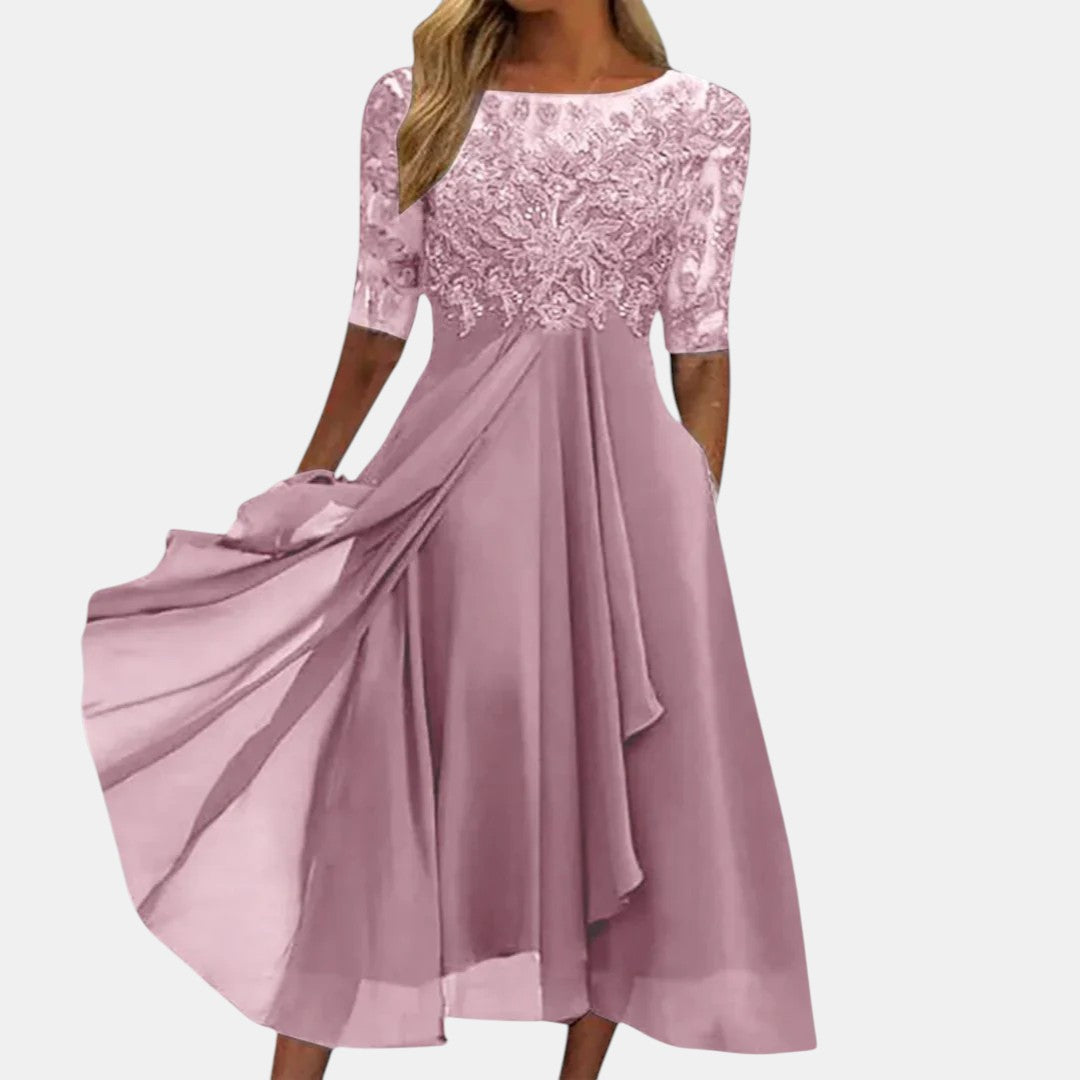 Clara | Robe Élégante en Dentelle