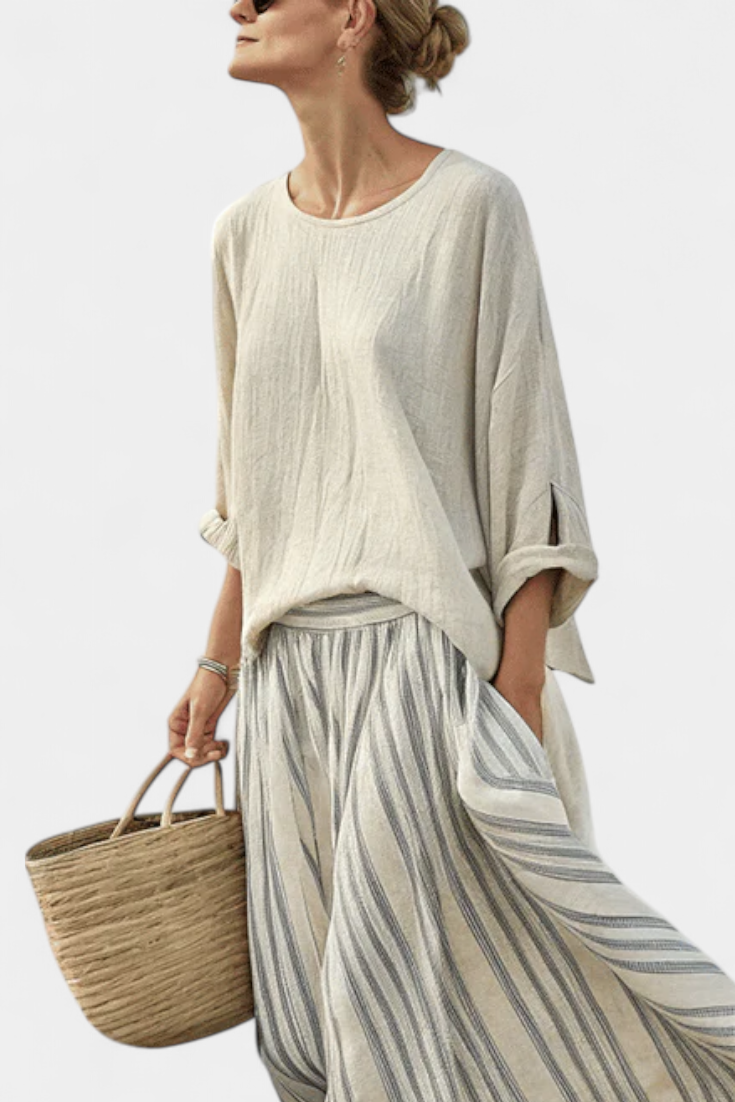 Chloé™ | Ensemble Haut Pantalon Liberté Douce