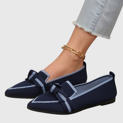 Pauline | Mocassins Confortables à Nœud