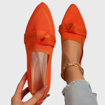 Pauline | Mocassins Confortables à Nœud