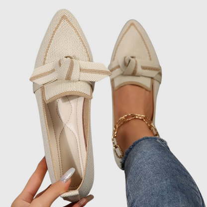 Pauline | Mocassins Confortables à Nœud
