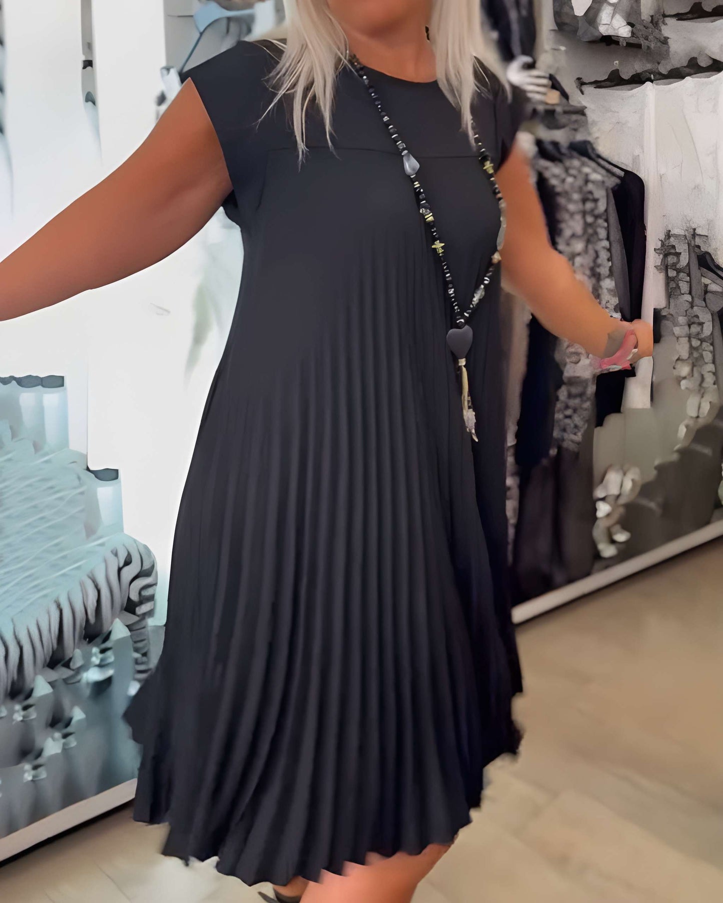 Capucine™ | Robe Plissé Devant